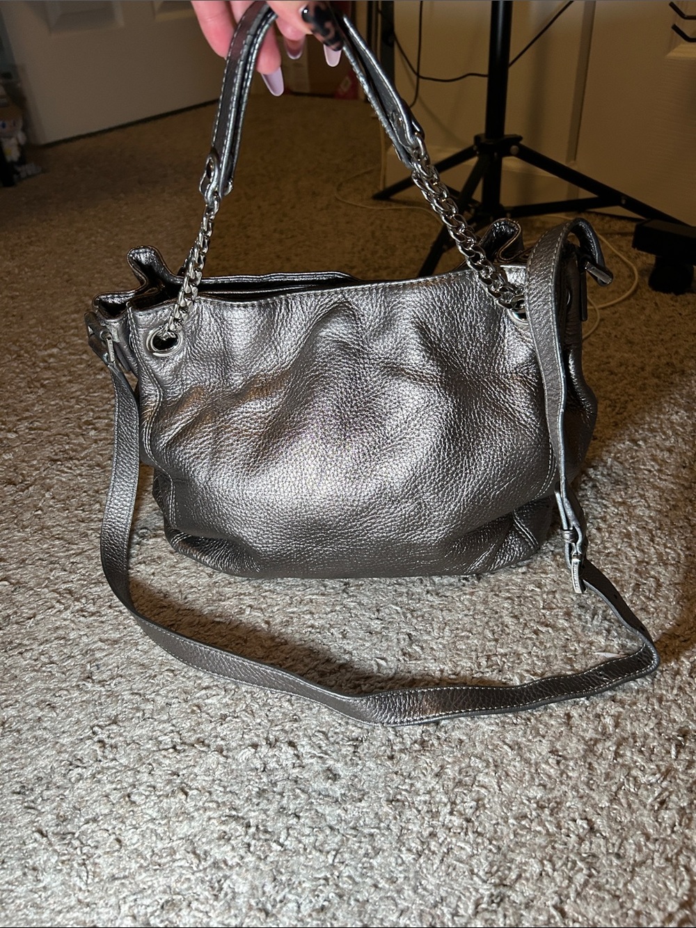MICHAEL Michael Kors Fulton Large Chain Shoulder Bag